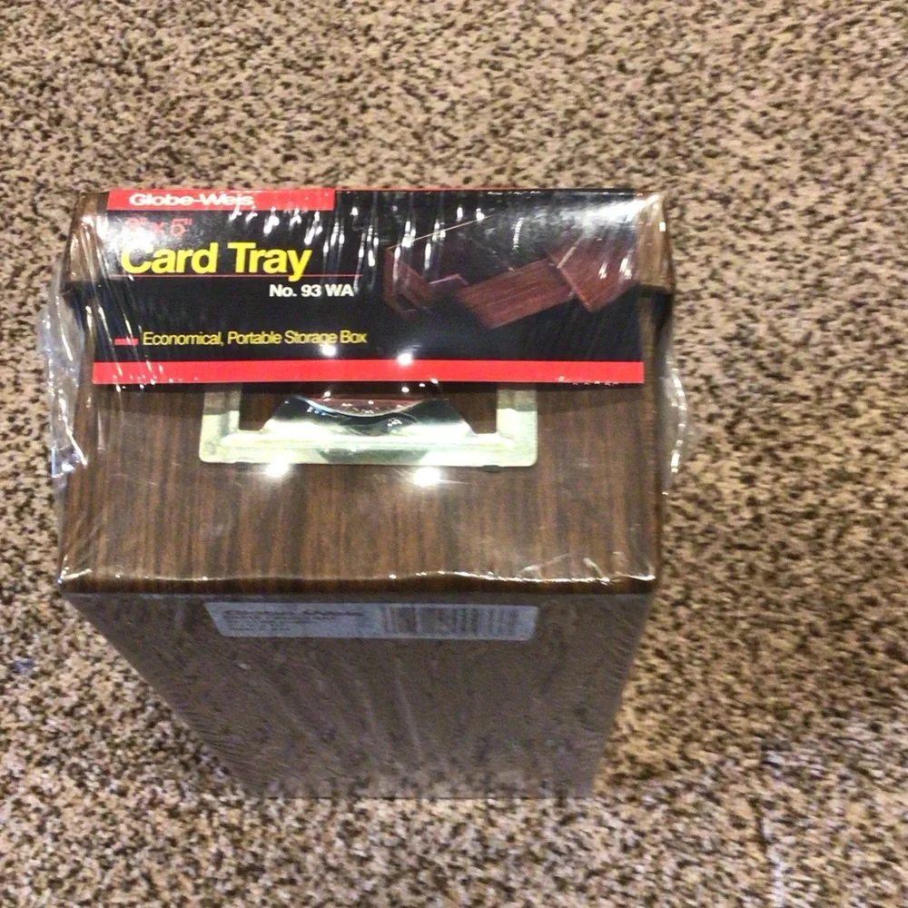 Brown Card Tray for Home Office